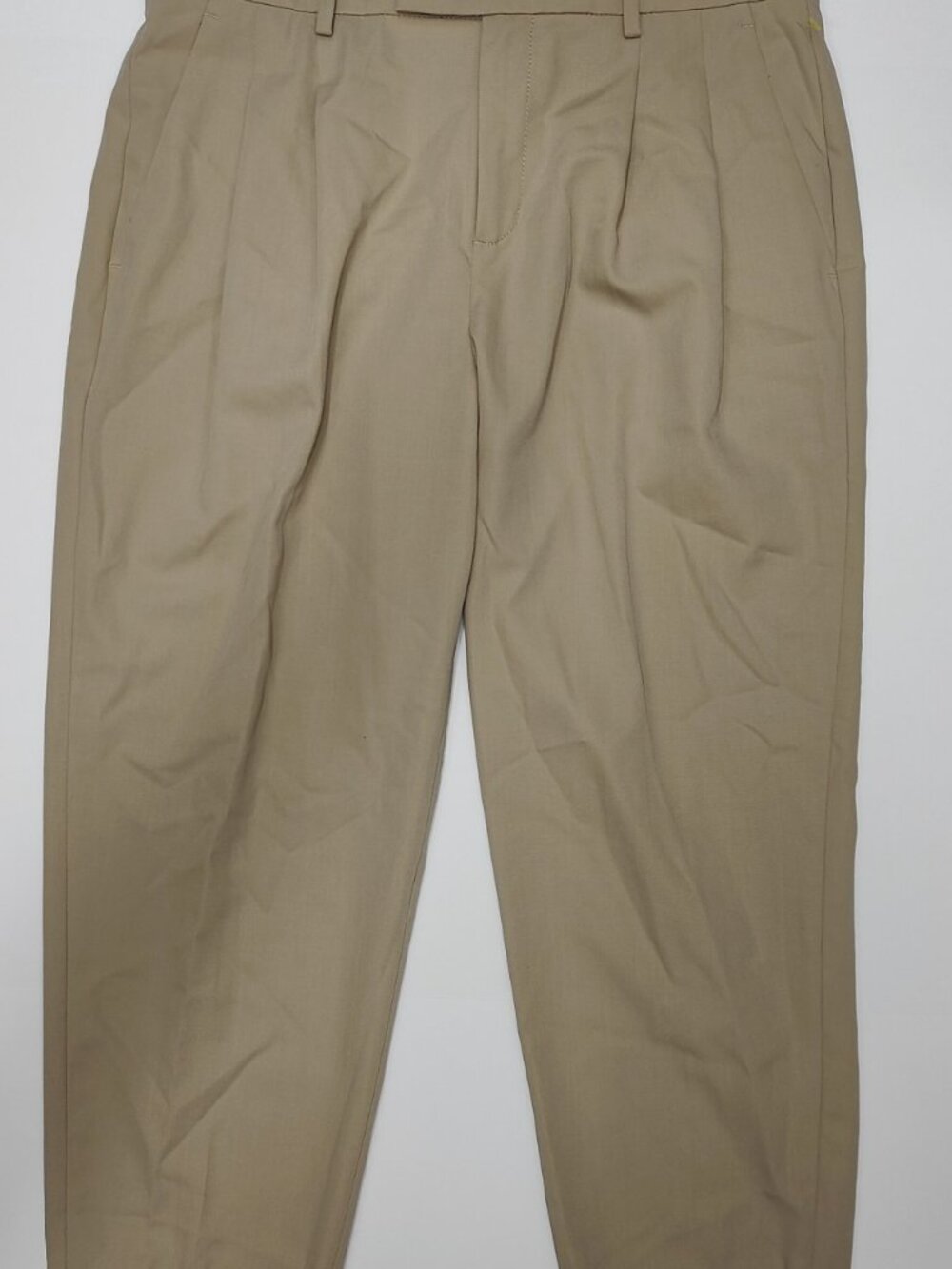Banana Republic Women's Khaki 100% Wool Ankle Pants Size 10